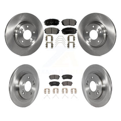 Transit Auto K8F-103764 Disc Brake Kit for 2018-2024 Hyundai Kona, Kia Seltos - Front and Rear product image