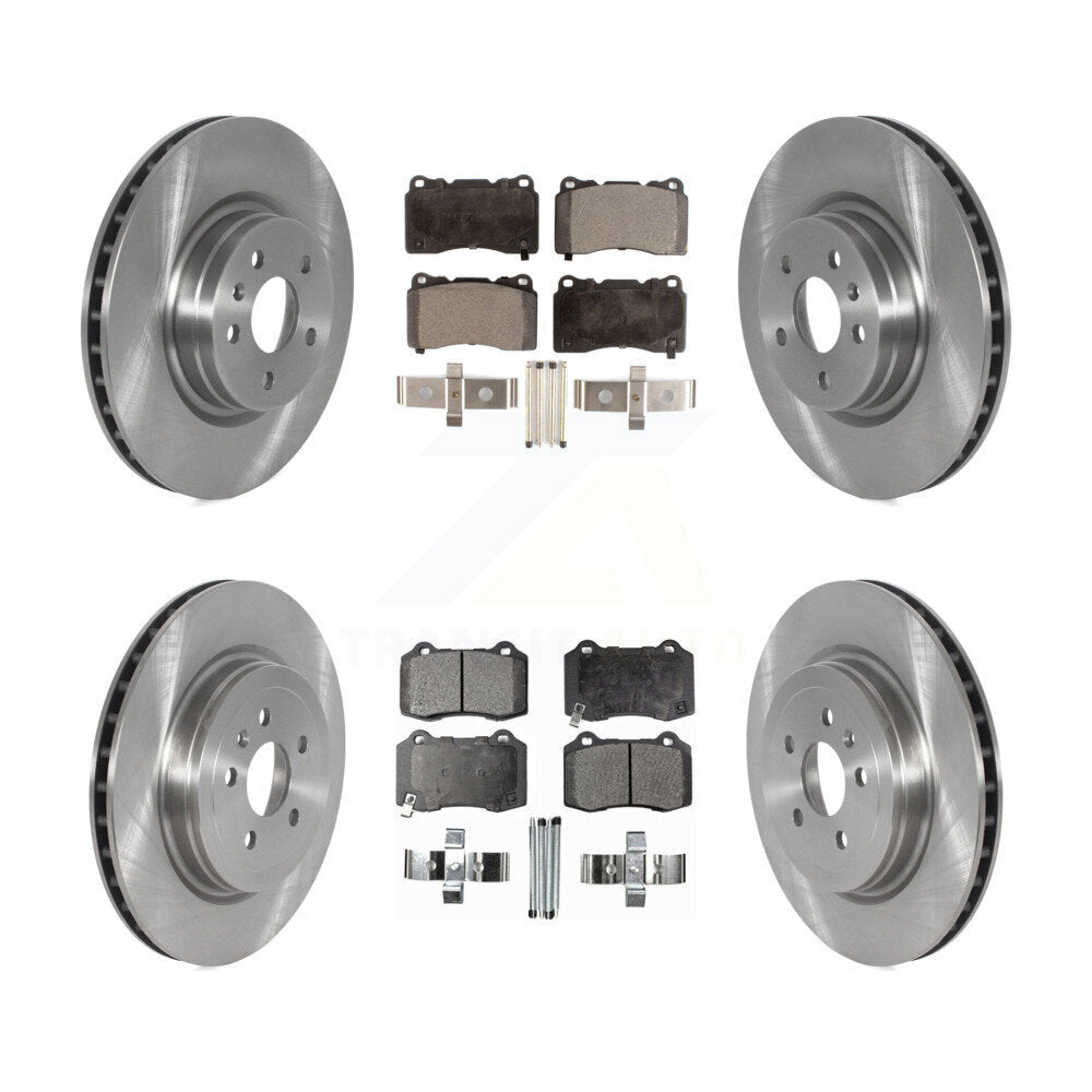 Transit Auto K8F-103768 Disc Brake Kit for 2017-2019 Tesla S, Tesla X - Front and Rear product image