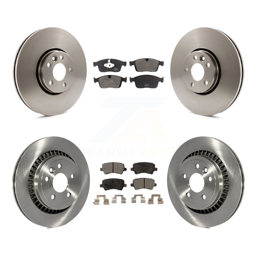 Transit Auto K8F-103770 Disc Brake Kit for 2017 Volvo XC60 - Front and Rear product image