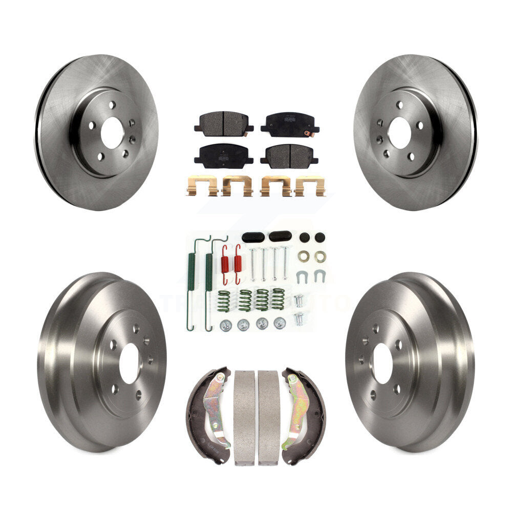 Transit Auto K8F-103780 Disc Brake Kit for 2018-2022 Chevrolet Trax - Front and Rear product image