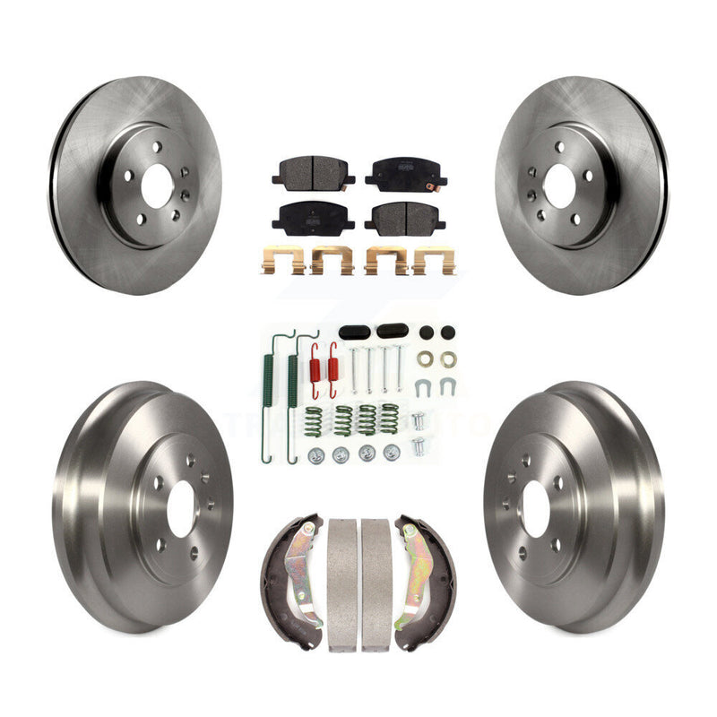 Transit Auto K8F-103780 Disc Brake Kit for 2018-2022 Chevrolet Trax - Front and Rear product image