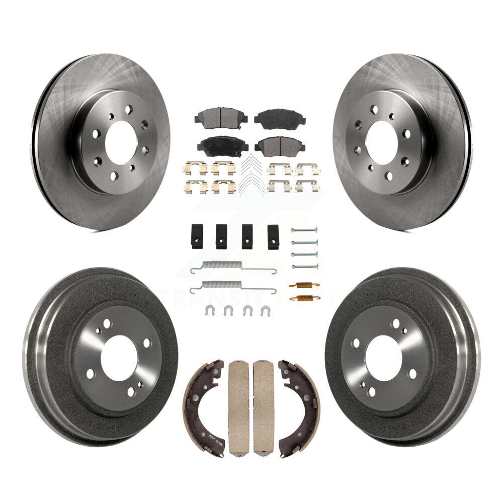 Transit Auto K8F-103781 Disc Brake Kit for 2004-2005 Honda Civic - Front and Rear product image