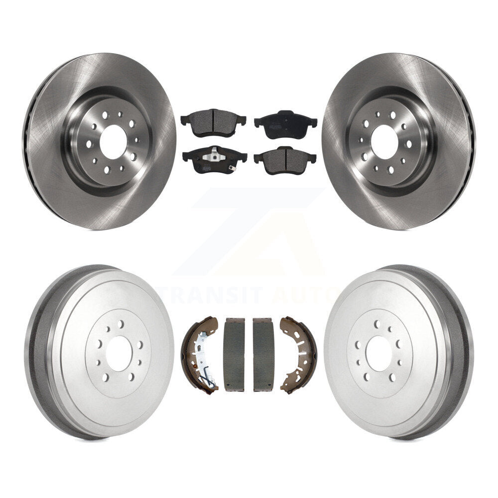 Transit Auto K8F-103787 Disc Brake Kit for 2015-2021 Ram ProMaster City - Front and Rear product image