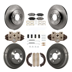 Transit Auto K8F-103794 Disc Brake Kit for 2004-2005 Honda Civic - Front and Rear product image
