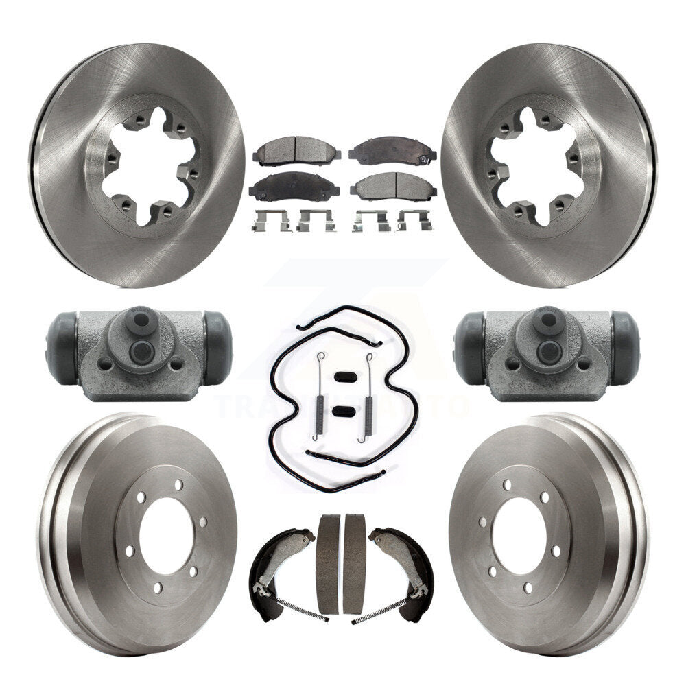 Transit Auto K8F-103795 Disc Brake Kit for 2004-2008 Isuzu i-290, Isuzu i-370, Isuzu i-280 & more - Front and Rear product image