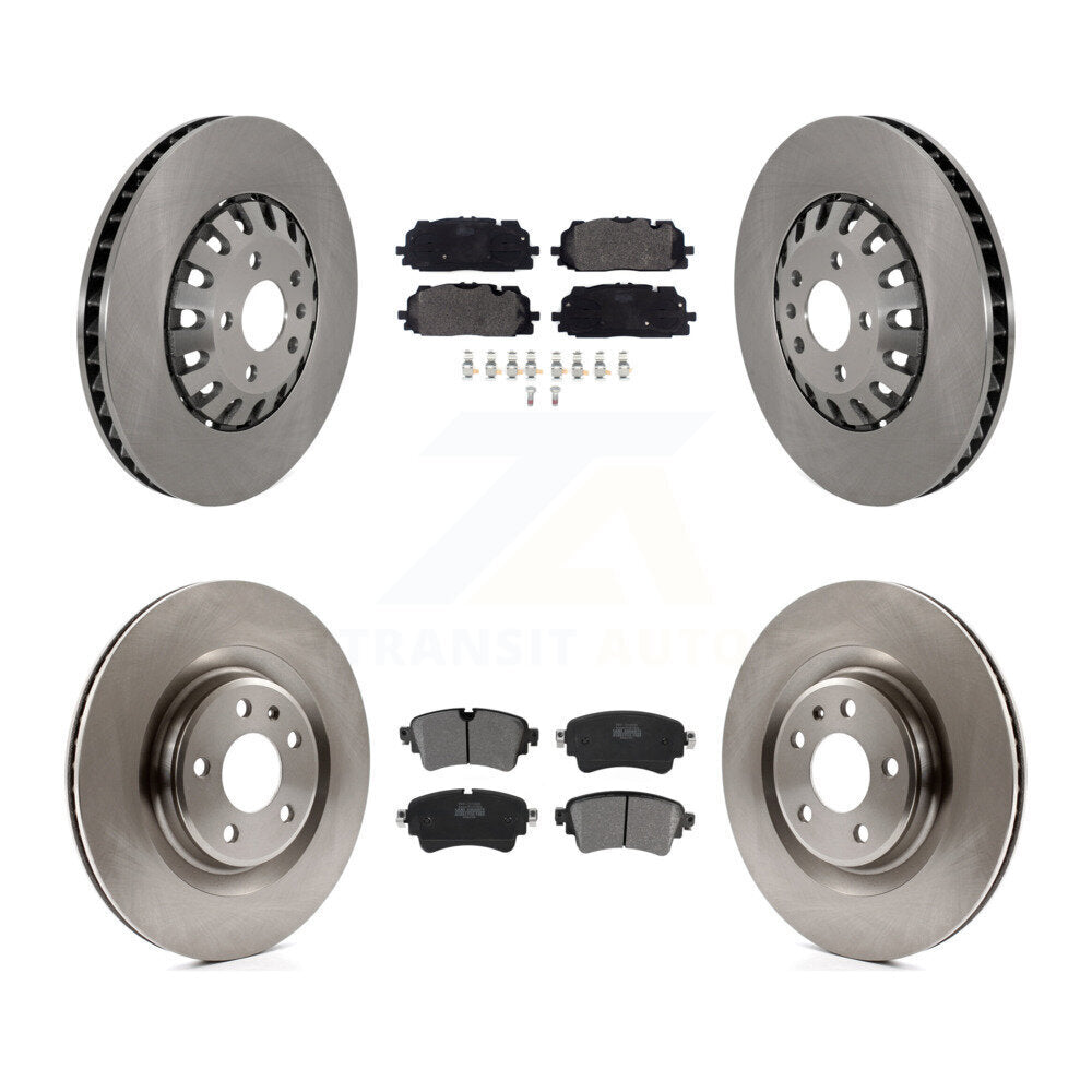 Transit Auto K8F-103811 Disc Brake Kit for 2019-2020 Audi A6 Quattro, Audi A7 Sportback - Front and Rear product image