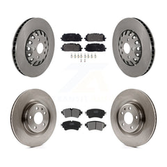 Transit Auto K8F-103811 Disc Brake Kit for 2019-2020 Audi A6 Quattro, Audi A7 Sportback - Front and Rear product image