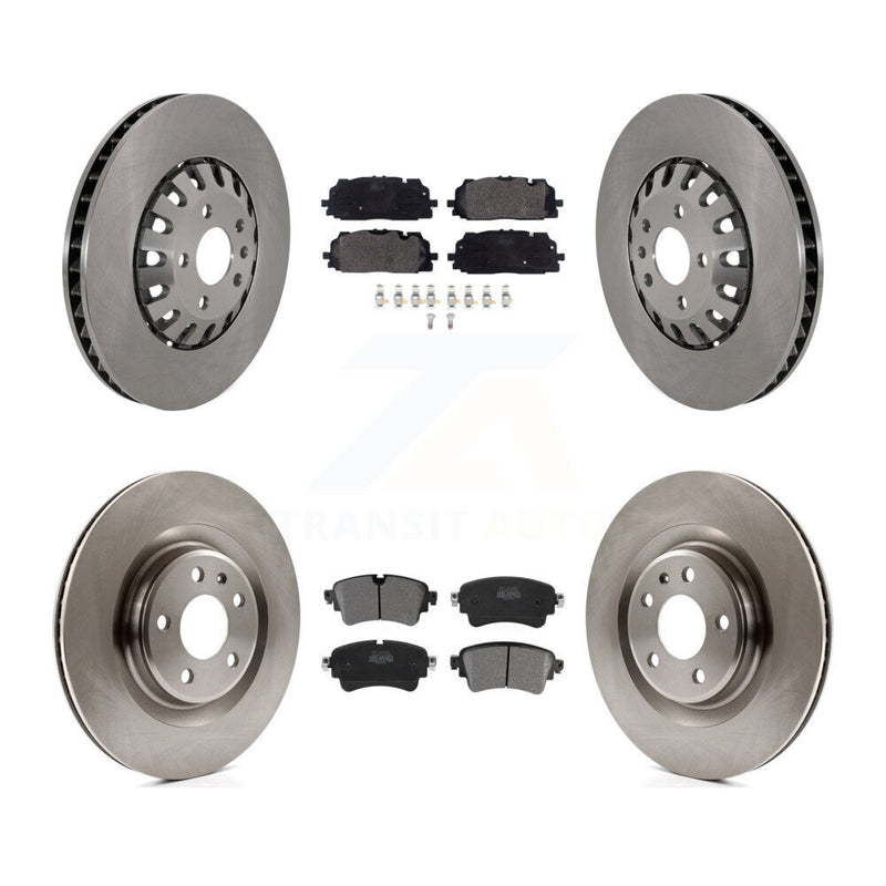 Transit Auto K8F-103811 Disc Brake Kit for 2019-2020 Audi A6 Quattro, Audi A7 Sportback - Front and Rear product image