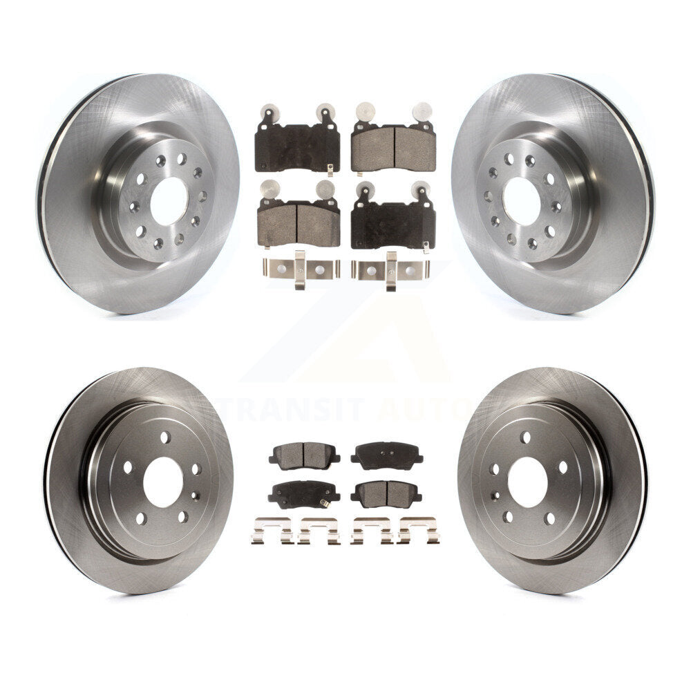 Transit Auto K8F-103812 Disc Brake Kit for 2015 Cadillac CTS - Front and Rear product image
