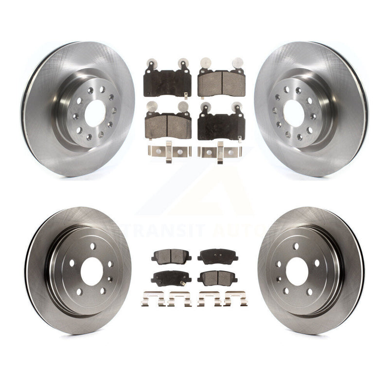 Transit Auto K8F-103812 Disc Brake Kit for 2015 Cadillac CTS - Front and Rear product image
