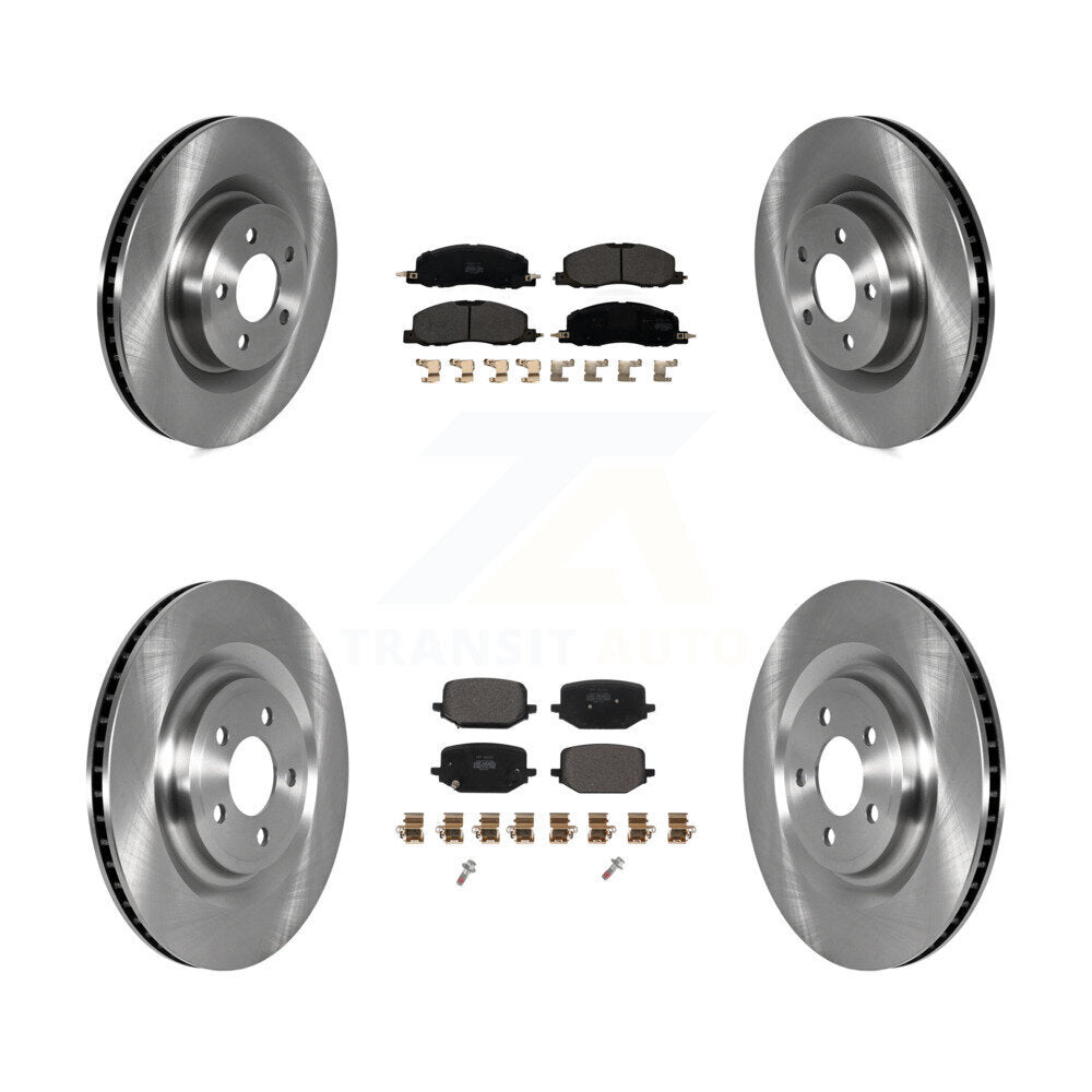Transit Auto K8F-103814 Disc Brake Kit for 2020-2023 Lincoln Aviator - Front and Rear product image