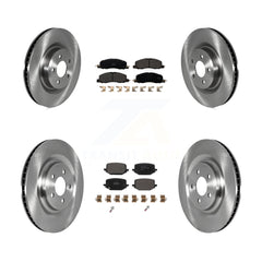 Transit Auto K8F-103814 Disc Brake Kit for 2020-2023 Lincoln Aviator - Front and Rear product image