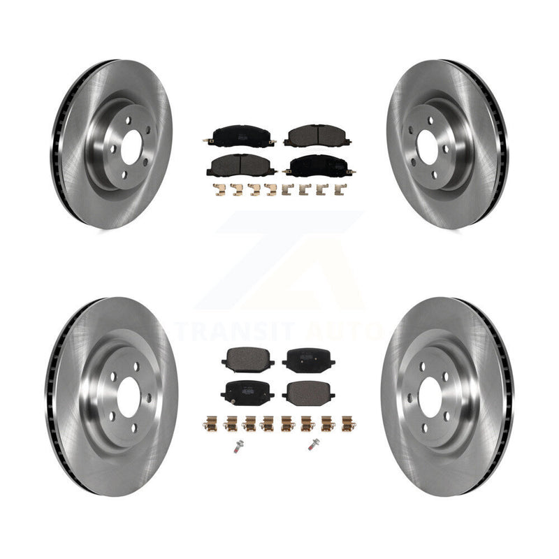 Transit Auto K8F-103814 Disc Brake Kit for 2020-2023 Lincoln Aviator - Front and Rear product image
