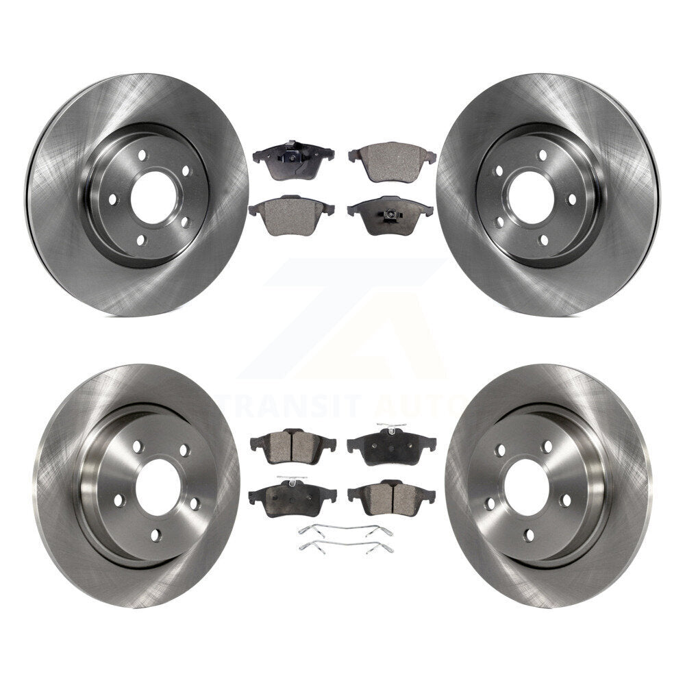 Transit Auto K8F-103815 Disc Brake Kit for 2004 Volvo S40 - Front and Rear product image