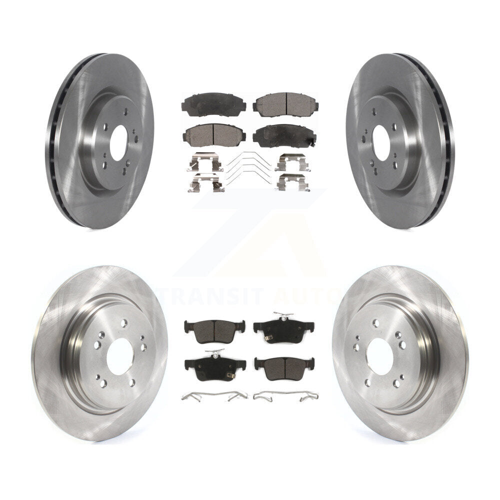 Transit Auto K8F-103816 Disc Brake Kit for 2019-2021 Acura RDX - Front and Rear product image