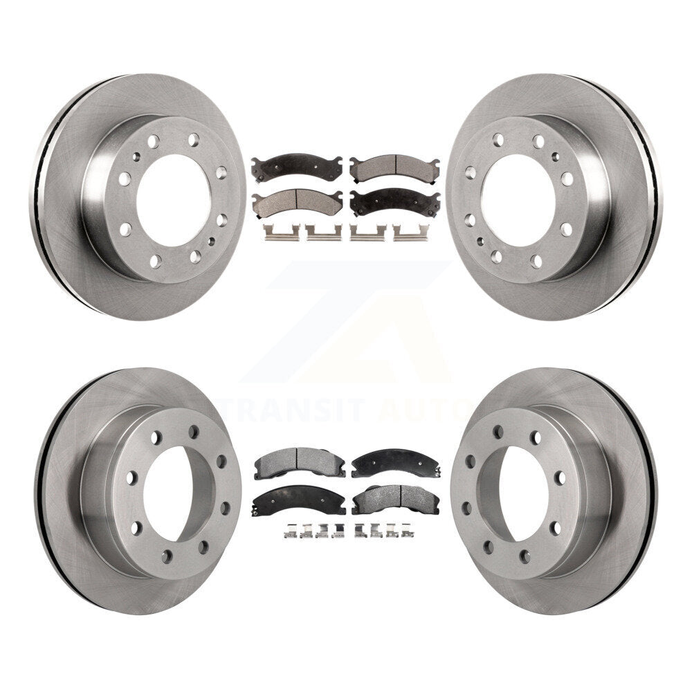 Transit Auto K8F-103821 Disc Brake Kit for 2010-2011 Chevrolet Express 4500 - Front and Rear product image