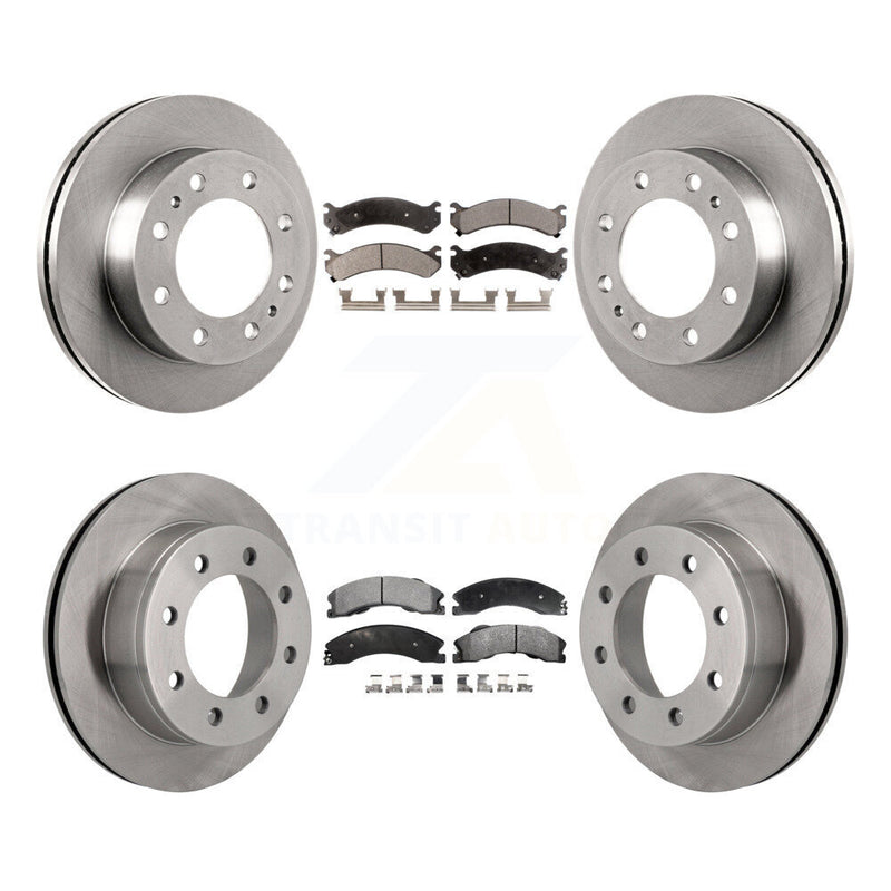 Transit Auto K8F-103821 Disc Brake Kit for 2010-2011 Chevrolet Express 4500 - Front and Rear product image