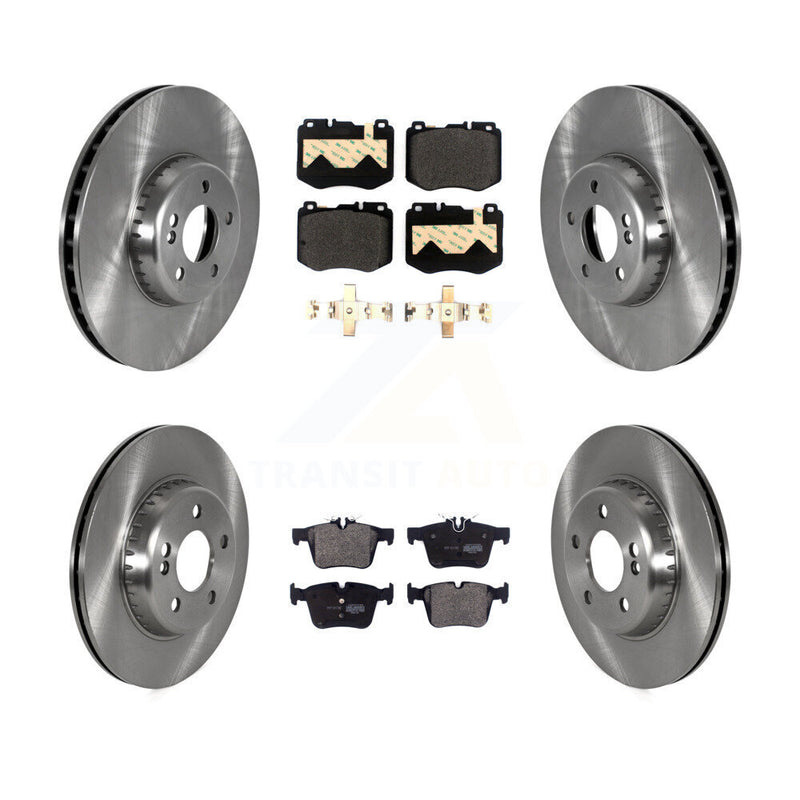 Transit Auto K8F-103834 Disc Brake Kit for 2015-2018 Mercedes-Benz C300, Mercedes-Benz C350e, Mercedes-Benz C400 - Front and Rear product image