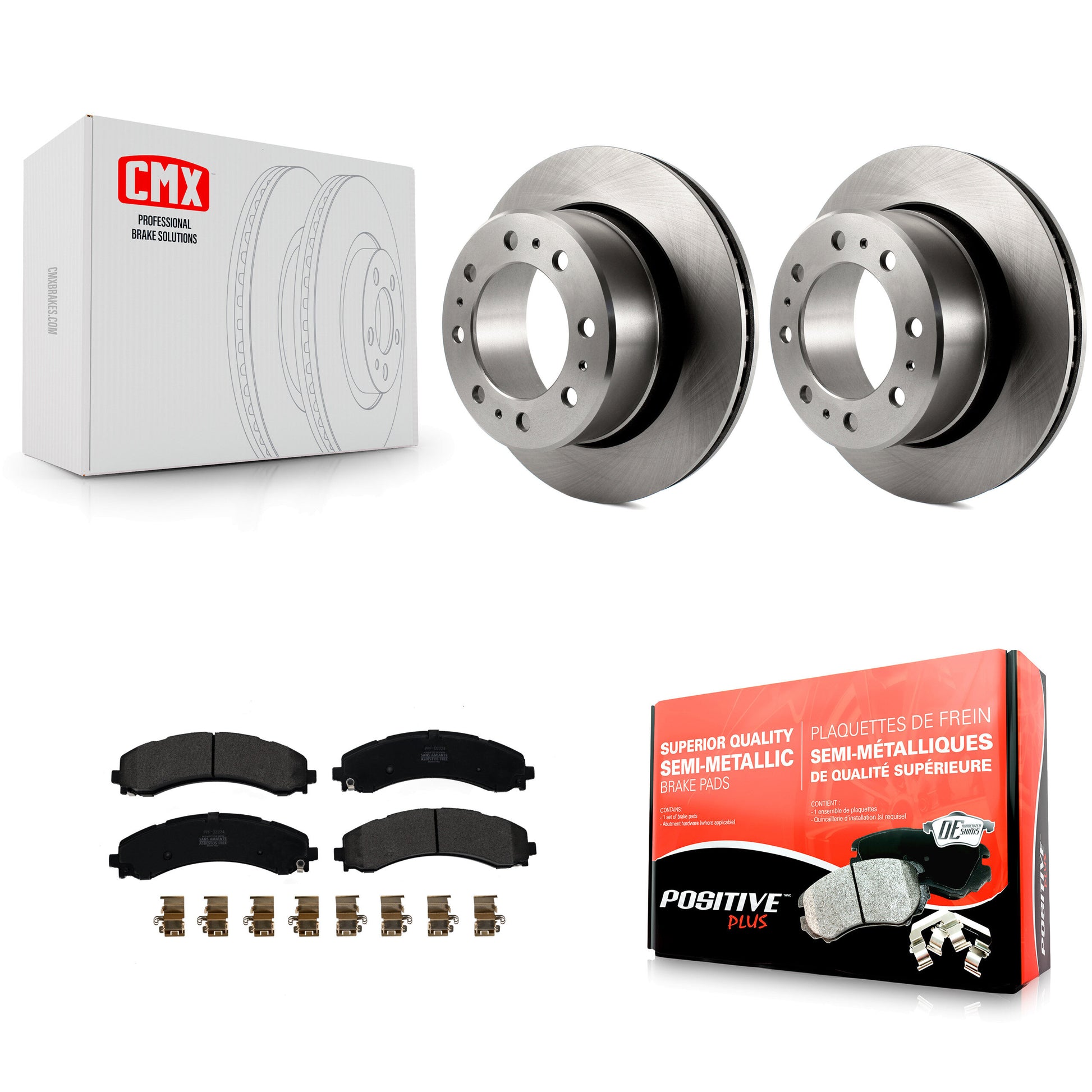 Transit Auto K8F-103840 Disc Brake Kit for 2020-2021 Ram 3500 - Rear product image