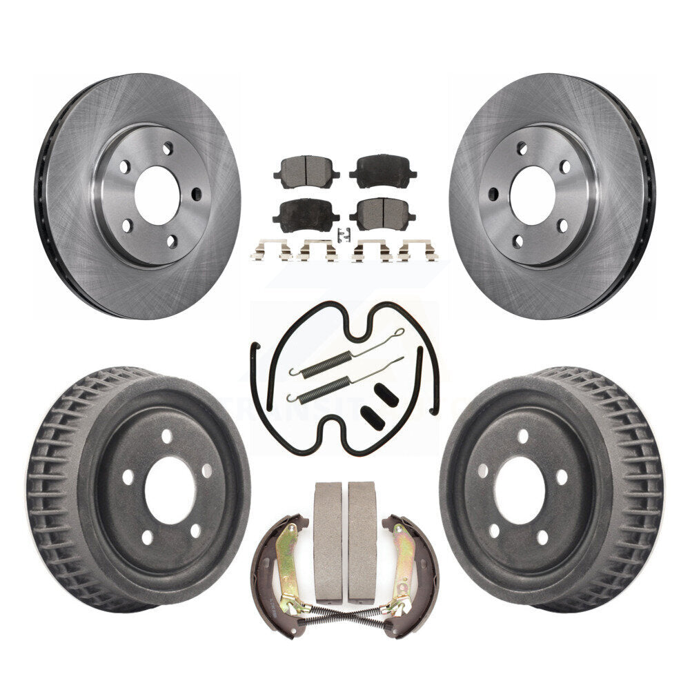 Transit Auto K8F-103845 Disc Brake Kit for 2004 Chevrolet Malibu - Front and Rear product image
