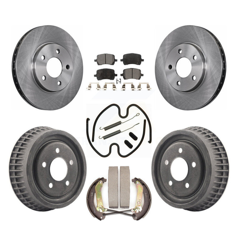Transit Auto K8F-103845 Disc Brake Kit for 2004 Chevrolet Malibu - Front and Rear product image
