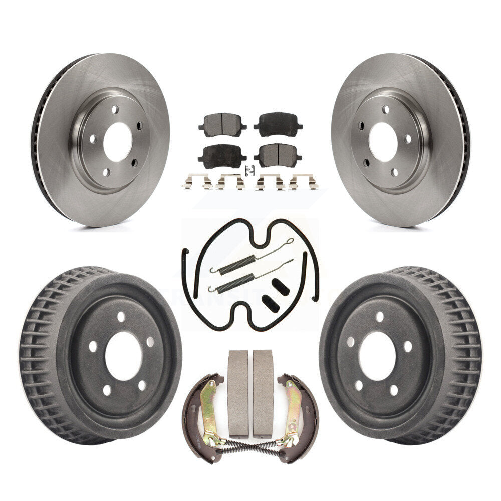 Transit Auto K8F-103846 Disc Brake Kit for 2004 Chevrolet Malibu - Front and Rear product image