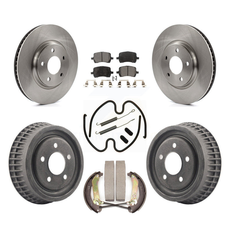 Transit Auto K8F-103846 Disc Brake Kit for 2004 Chevrolet Malibu - Front and Rear product image