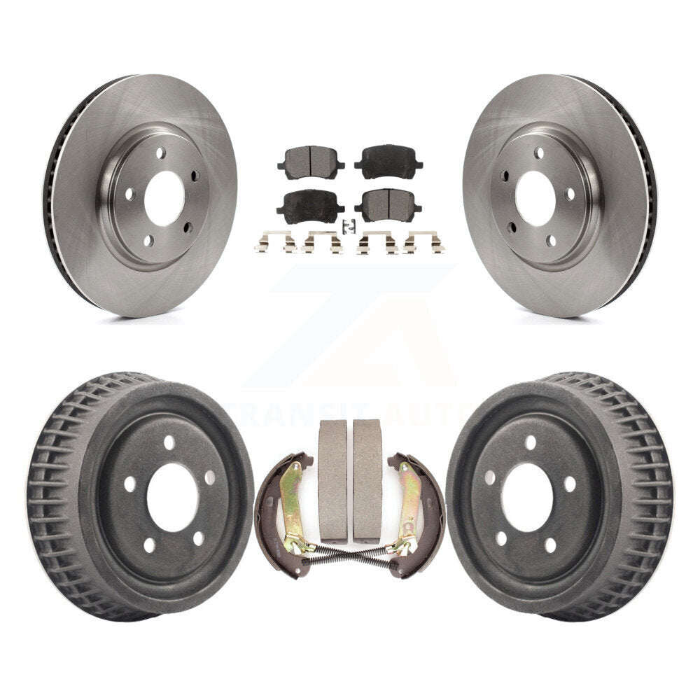 Transit Auto K8F-103848 Disc Brake Kit for 2004 Chevrolet Malibu - Front and Rear product image