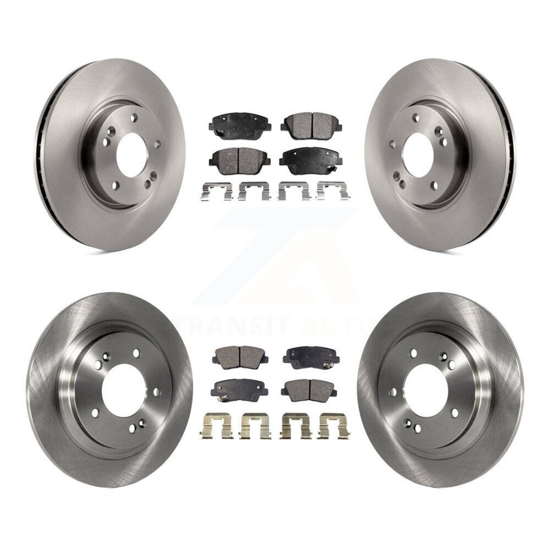 Transit Auto K8F-103864 Disc Brake Kit for 2015 Hyundai Sonata - Front and Rear product image