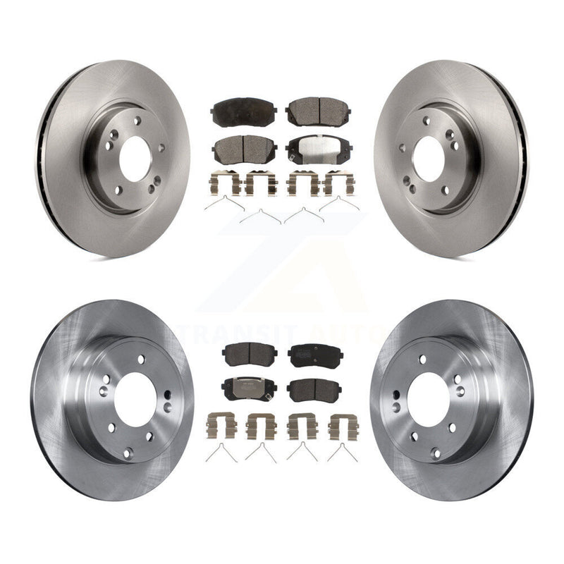 Transit Auto K8F-103865 Disc Brake Kit for 2016 Hyundai Sonata - Front and Rear product image