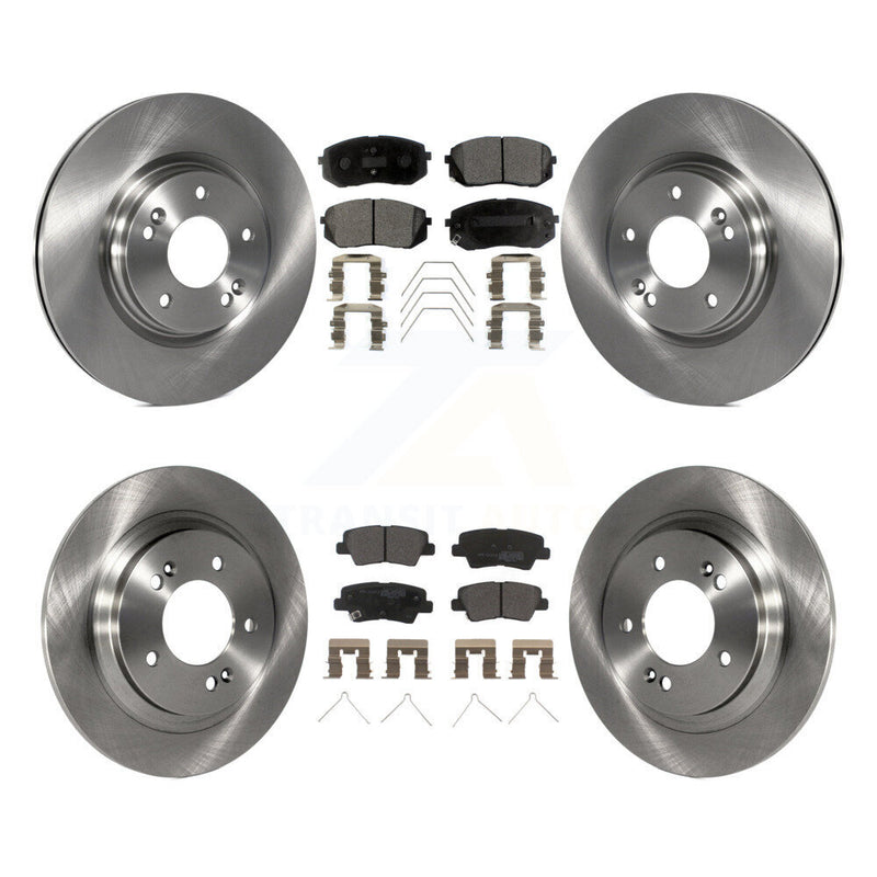 Transit Auto K8F-103867 Disc Brake Kit for 2018-2022 Kia Forte5, Hyundai Elantra GT - Front and Rear product image