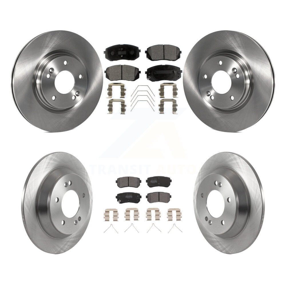 Transit Auto K8F-103868 Disc Brake Kit for 2018-2021 Hyundai Kona - Front and Rear product image