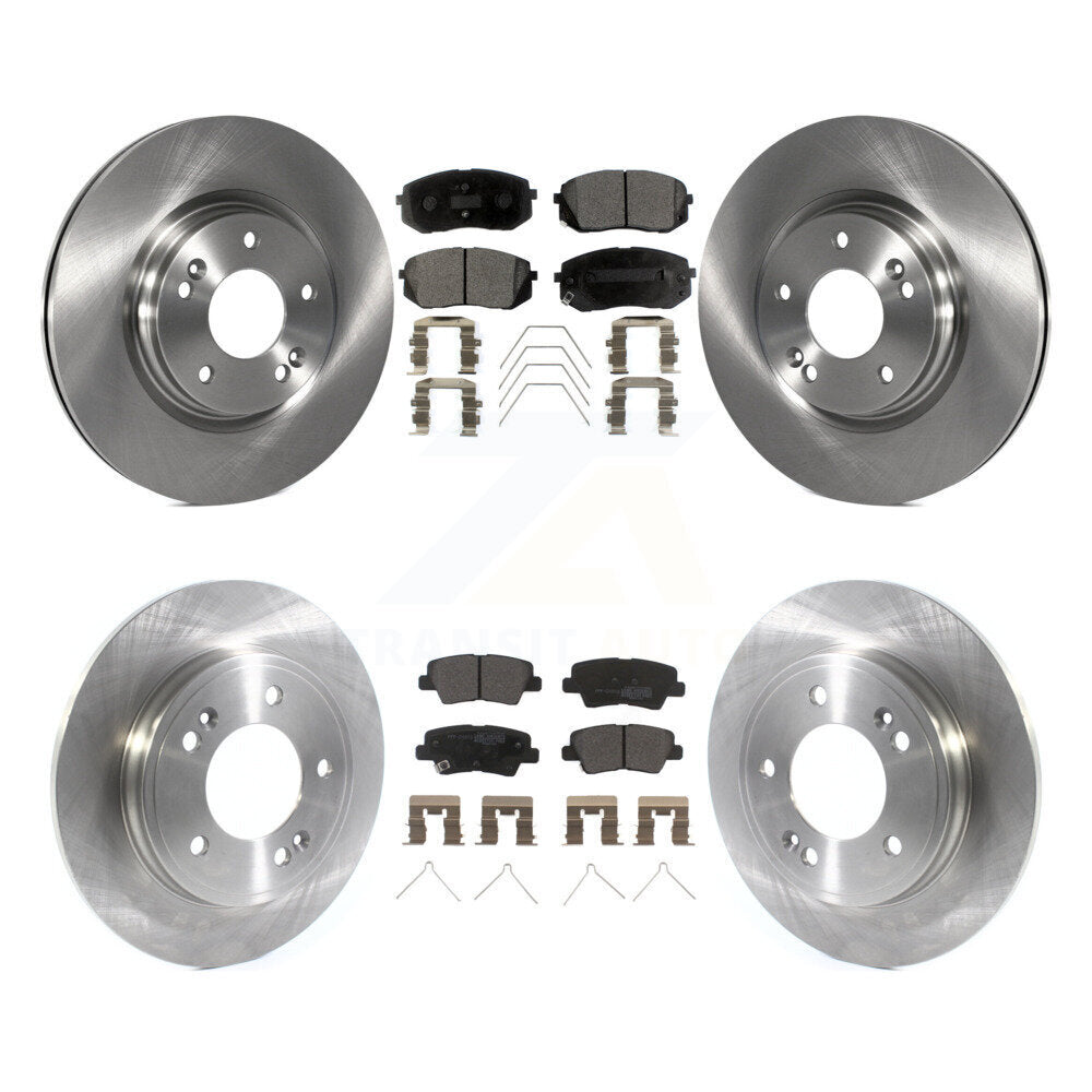 Transit Auto K8F-103869 Disc Brake Kit for 2019-2023 Kia Forte, Kia Forte5, Hyundai Veloster - Front and Rear product image