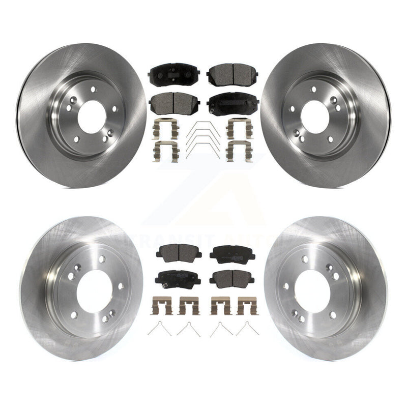 Transit Auto K8F-103869 Disc Brake Kit for 2019-2023 Kia Forte, Kia Forte5, Hyundai Veloster - Front and Rear product image