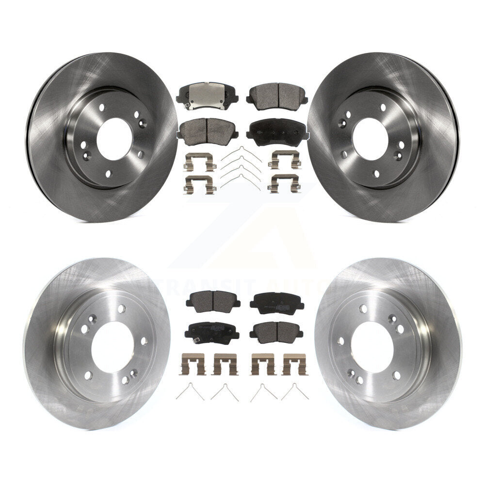 Transit Auto K8F-103870 Disc Brake Kit for 2019-2021 Hyundai Veloster - Front and Rear product image