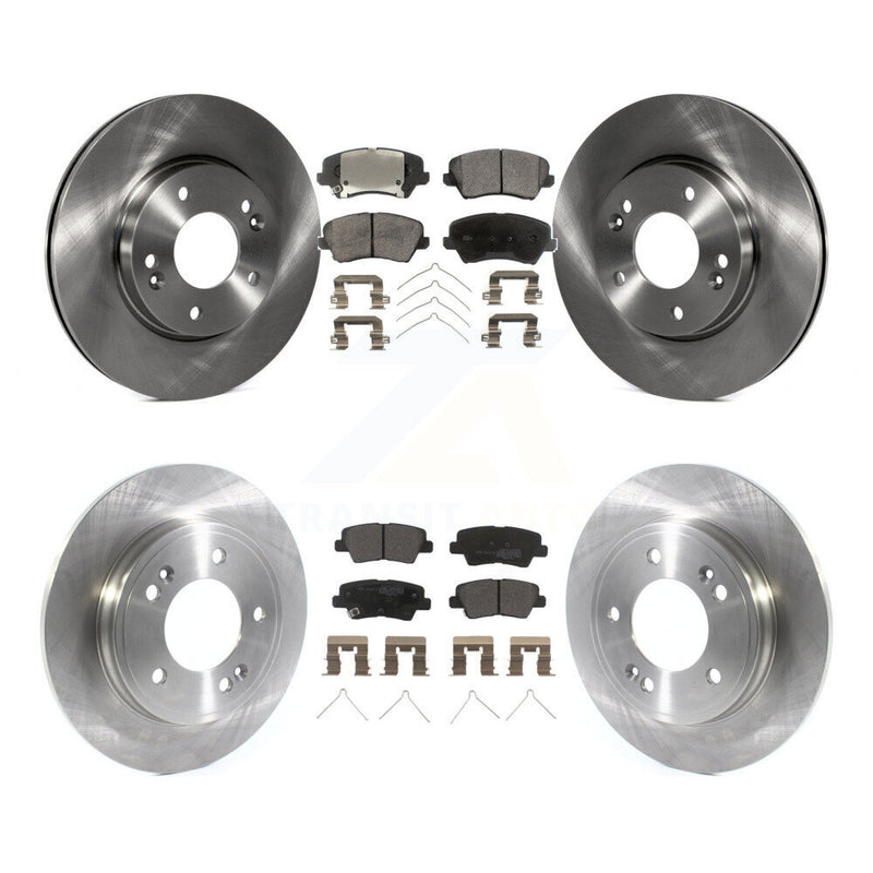 Transit Auto K8F-103870 Disc Brake Kit for 2019-2021 Hyundai Veloster - Front and Rear product image
