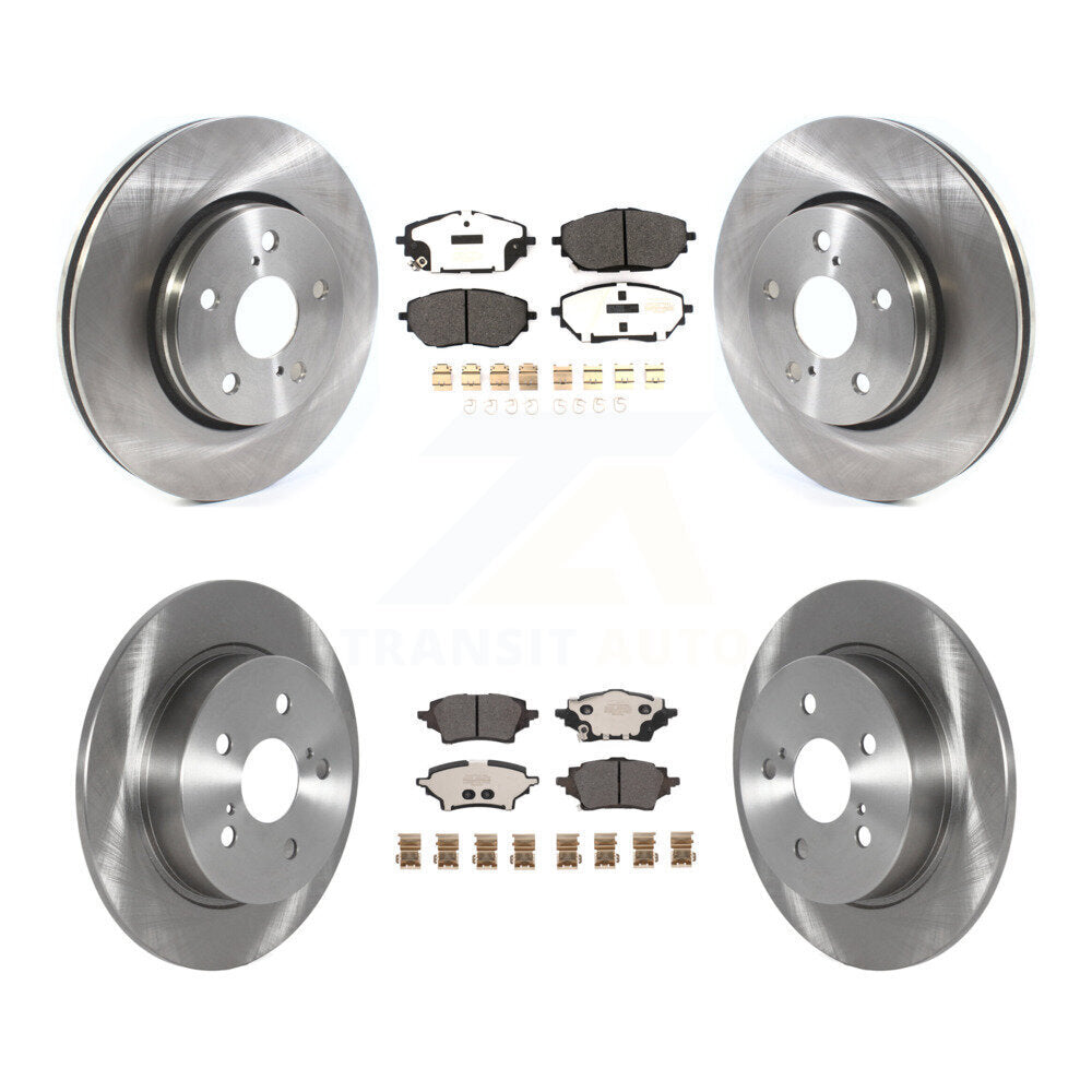 Transit Auto K8F-103880 Disc Brake Kit for 2019-2021 Toyota C-HR - Front and Rear product image