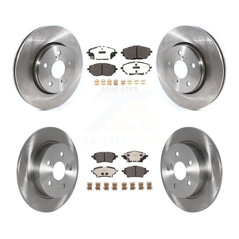 Transit Auto K8F-103880 Disc Brake Kit for 2019-2021 Toyota C-HR - Front and Rear product image