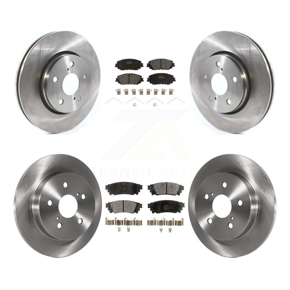 Transit Auto K8F-103881 Disc Brake Kit for 2019 Toyota C-HR - Front and Rear product image
