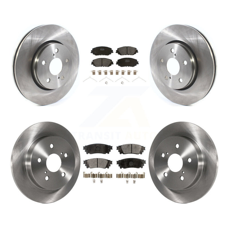 Transit Auto K8F-103881 Disc Brake Kit for 2019 Toyota C-HR - Front and Rear product image