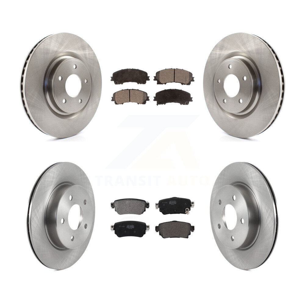 Transit Auto K8F-103884 Disc Brake Kit for 2019 Nissan Rogue - Front and Rear product image