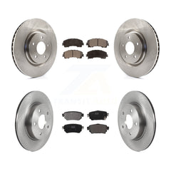 Transit Auto K8F-103884 Disc Brake Kit for 2019 Nissan Rogue - Front and Rear product image