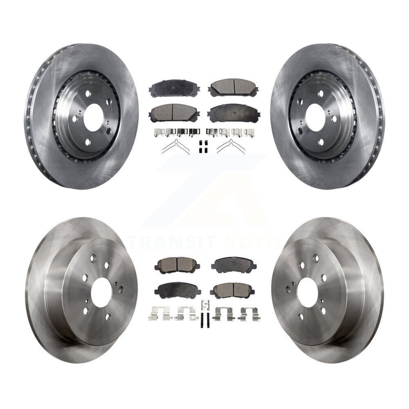 Transit Auto K8F-103885 Disc Brake Kit for 2014 Toyota Highlander - Front and Rear product image