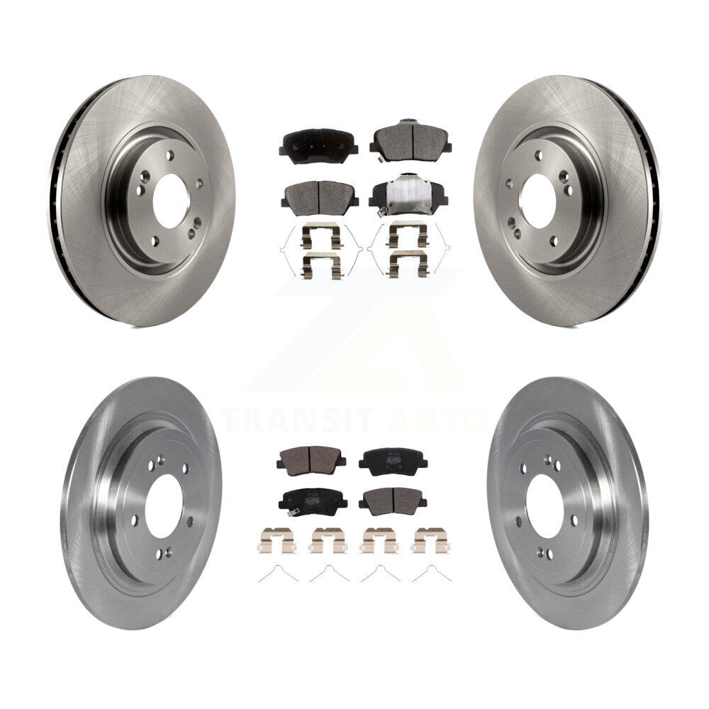 Transit Auto K8F-103889 Disc Brake Kit for 2019-2020 Hyundai Nexo - Front and Rear product image