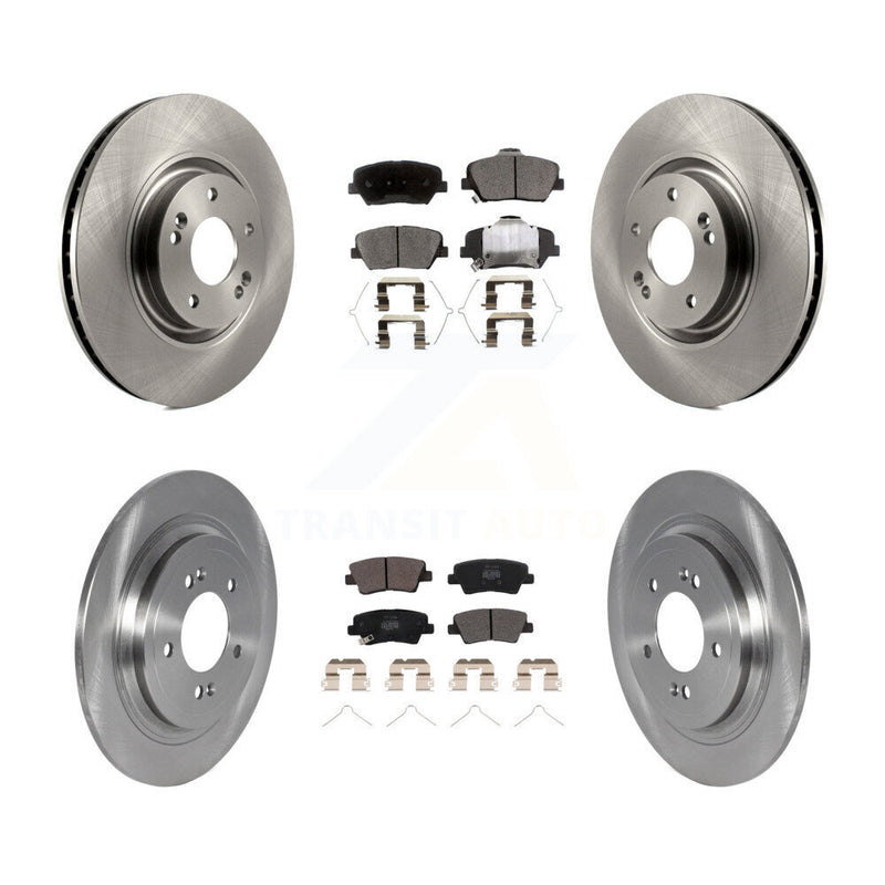 Transit Auto K8F-103889 Disc Brake Kit for 2019-2020 Hyundai Nexo - Front and Rear product image