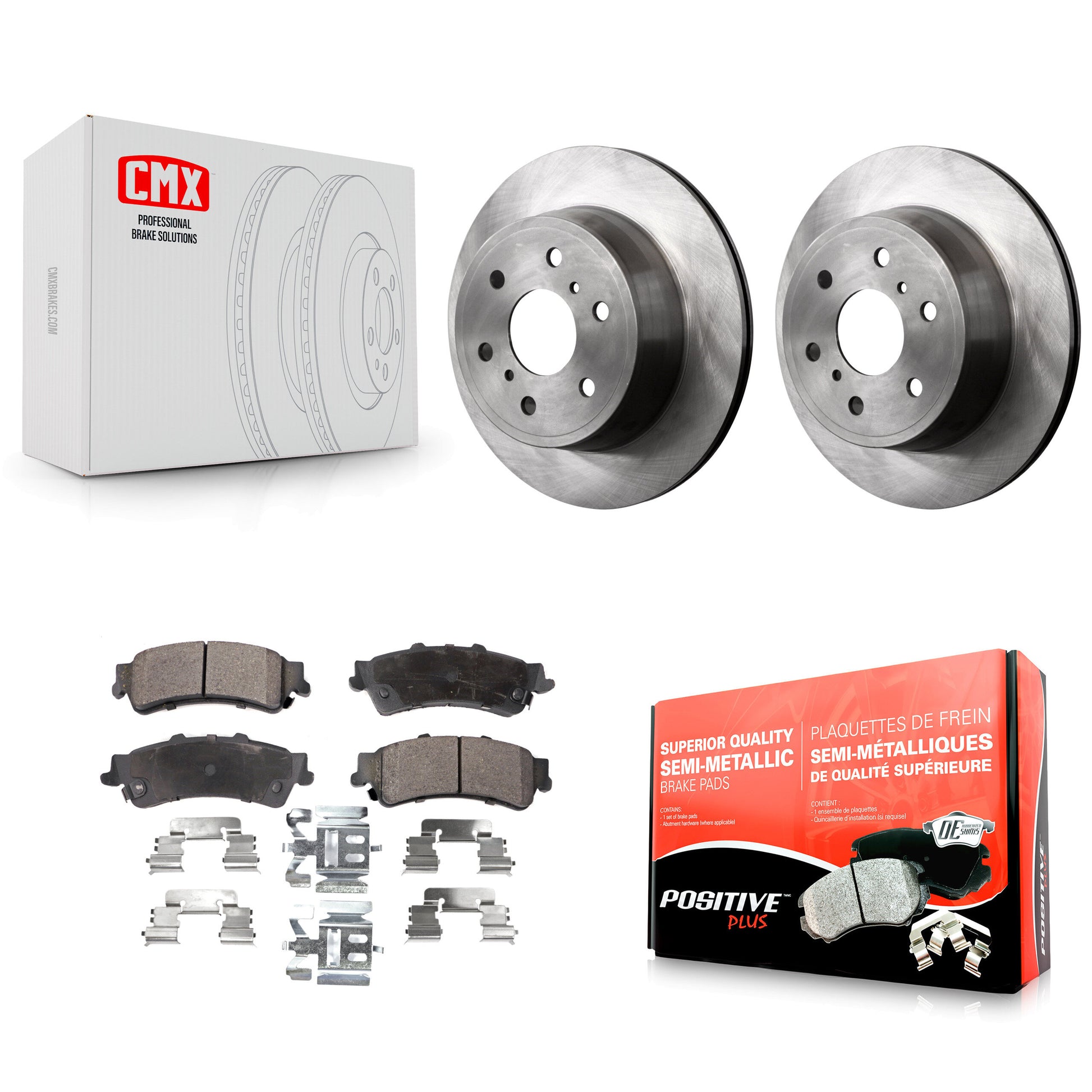 Transit Auto K8F-103899 Disc Brake Kit for 2007 GMC Sierra 1500 Classic - Rear product image