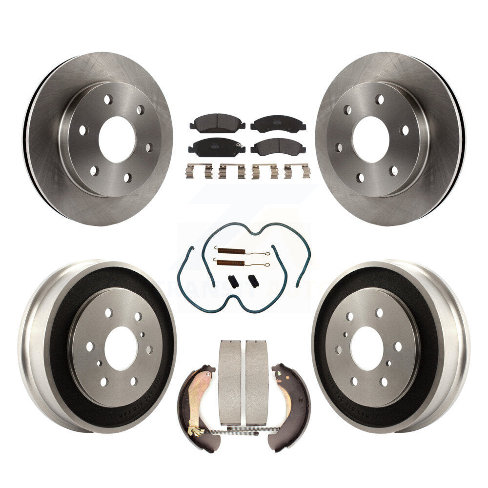 Transit Auto K8F-103909 Disc Brake Kit for 2007 GMC Sierra 1500 - Front and Rear product image