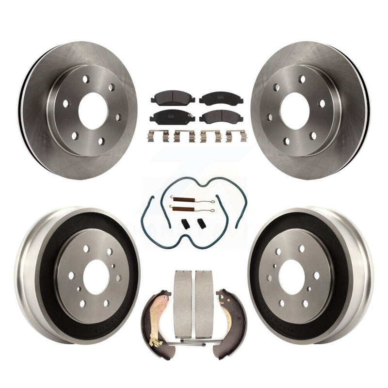Transit Auto K8F-103909 Disc Brake Kit for 2007 GMC Sierra 1500 - Front and Rear product image