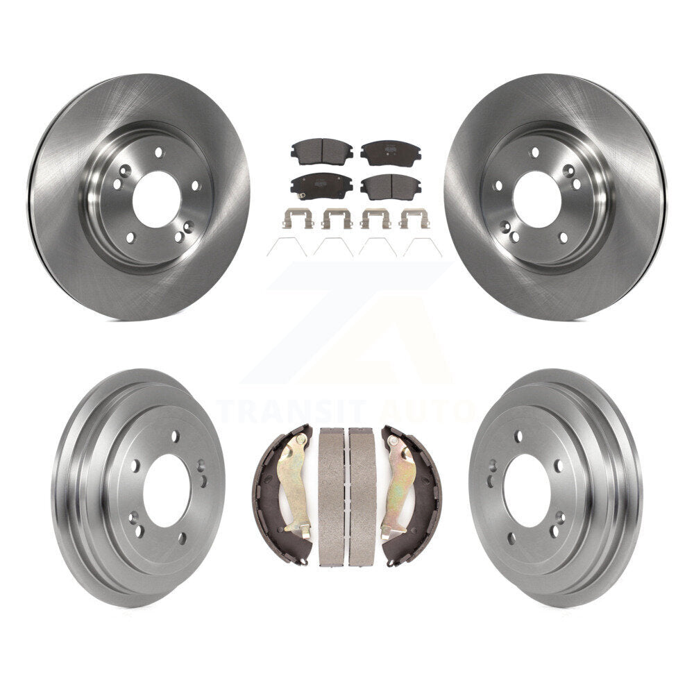 Transit Auto K8F-103910 Disc Brake Kit for 2017-2020 Hyundai Elantra - Front and Rear product image