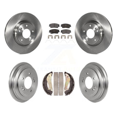 Transit Auto K8F-103910 Disc Brake Kit for 2017-2020 Hyundai Elantra - Front and Rear product image